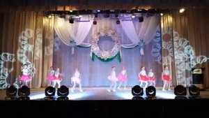 выступление народного шоу-балета вояж и либерти , танец оранжевое солнце , для детей