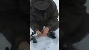 Зимняя рыбалка на Чусовой