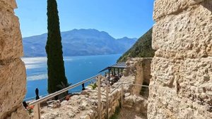 RIVA DEL GARDA, LAKE GARDA ITALY CITY CENTER WALKING TOUR 4K UHD