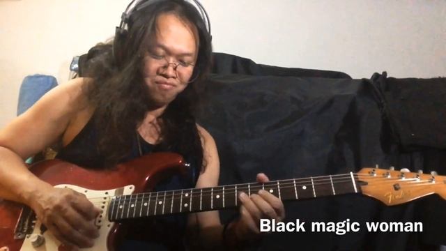 Black magic woman( Santana )with Stratocaster and Tube driver смотреть онлайн
