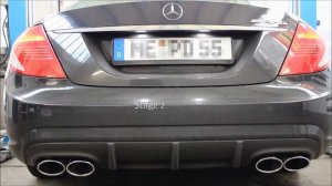 Underground Exhaust Mercedes W216 C216 CL500 AMG Stage 2 Sound
