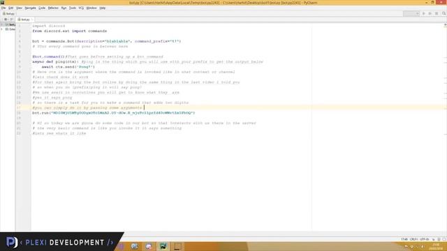 Python Bot Tutorial: Adding Commands [ep. 3]