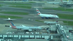 CONTROL TOWER VIEW - Ultimate London Heathrow Airport Planespotting from the control tower