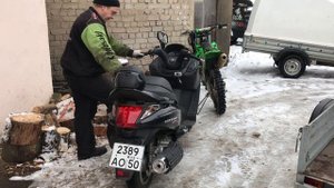 SYM GTS 300i EVO, приобрел "SYM"ёна, февраль 2020