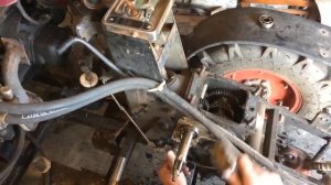 Замена первичного вала тяжелого мотоблока