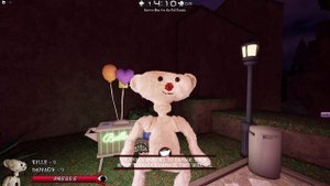 How to get the MEGA BALLOON SKIN & COUNT TO SIX BADGE in BEAR* | Roblox