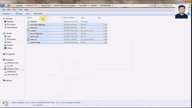 How to make a java web Project (Easy Way) (Last Step: styles.css 11 of 11 files)