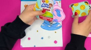 ? БУМАЖНЫЕ СЮРПРИЗЫ - ПЛАСТЫРИ ? распаковка бумажных сюрпризов Лера