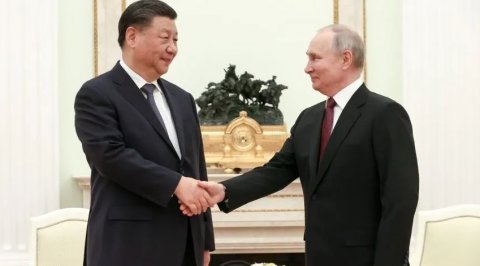 Си Цзиньпин на встрече в Кремле назвал Путина дорогим другом
