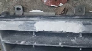 Ремонт и покраска решетки радиатора своими руками