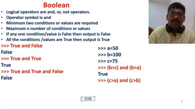 Boolean Data Type in Python | Demonstrations | GE3151-Problem Solving and Python Prog | Tamil | 16