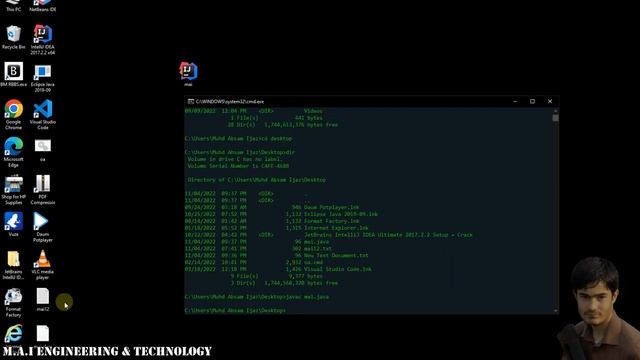 How to run java First Program & User input Program on Cmd (Command Prompt) | CSE | With M.A.I