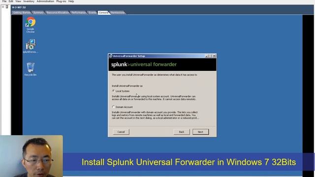 Install and Configure Splunk Universal Forwarder on Windows смотреть онлайн