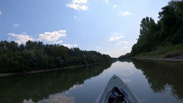 Байдарка Викинг 3 8s на реке Аксай Часть первая Река Дон станица Бессергеневская смотреть онлайн