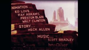 Droopy Wild and Woolfy 1945 Original Titles Opening and Closing