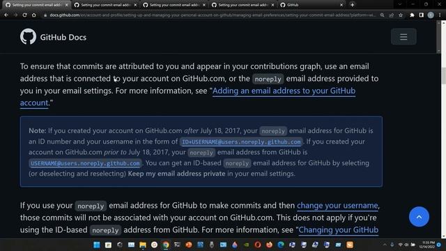 Set Your Commit Email Address in Git. смотреть онлайн