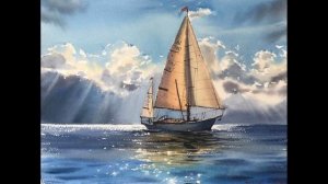 Морские акварели художника Евгении Горбачёвой