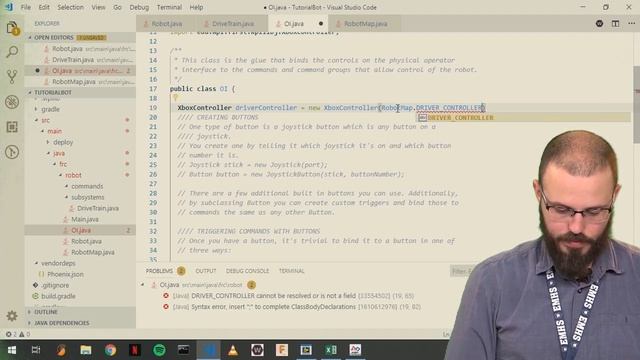 FRC Java Tutorial – WPILib 2019 Command Based Framework Ep 2: Drivetrain and Driver Controls смотреть онлайн