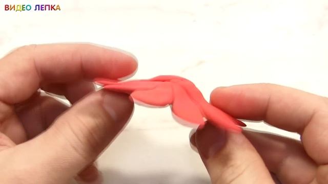 ЛЕПИМ ЦВЕТЫ ИЗ ЛЕГКОГО ЗАСТЫВАЮЩЕГО ПЛАСТИЛИНА | DIY FLOWERS FROM CLAY