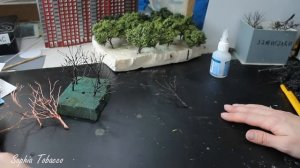 Sophia Tobacco make trees Как сделать кусты и деревья, Макет, Диорама