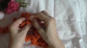 ВЯЖЕМ ПЛЮШЕВЫЙ ПЛЕД УЗОРОМ "КОСЫ" ИЗ ТУРЕЦКОЙ ПРЯЖИ АЛИЗЕ ПУФФИ (ALIZE PUFFY) БЕЗ КРЮЧКА И СПИЦ