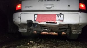 Заслонка выхлопа. Управляемый выхлоп Субару Форестер или бу бу бу с кнопки!!!