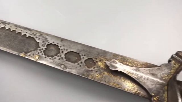 Меч «Кханда» (булат). Индия, 18 - 19 век смотреть онлайн