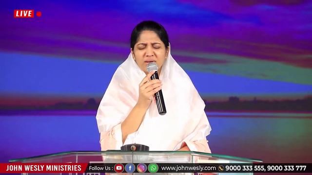 John Wesly Ministries | Evening Prayers #Live || 8th February 2024 | John Wesly & Blessie Wesly смотреть онлайн