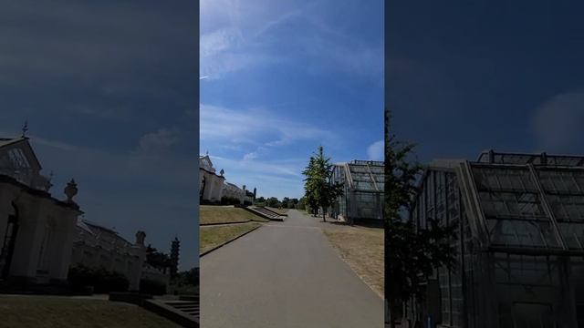 The Temperate House at Kew Gardens in June 2022.