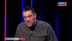 Жёсткое выступление Максима Шевченко на дебатах в качестве доверенного лица Павла Грудинина.