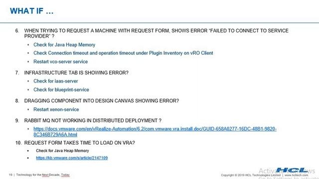 vRealize Automation - Troubleshooting смотреть онлайн