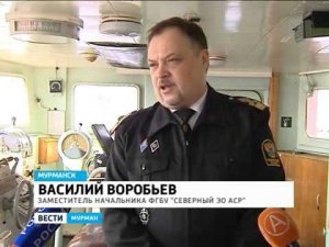 Спасатели Росрыболовства провели учения по отработке навыков борьбы за живучесть судна