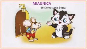 MIAUNICA de Demostene Botez 🐈 | Poezie pentru copii 👦👧