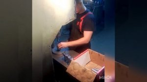 Прошивка внутреннего шестигранника гидравлическим прессом