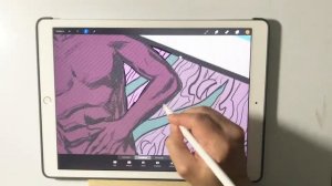 Procreate Lasso Tool and Fill