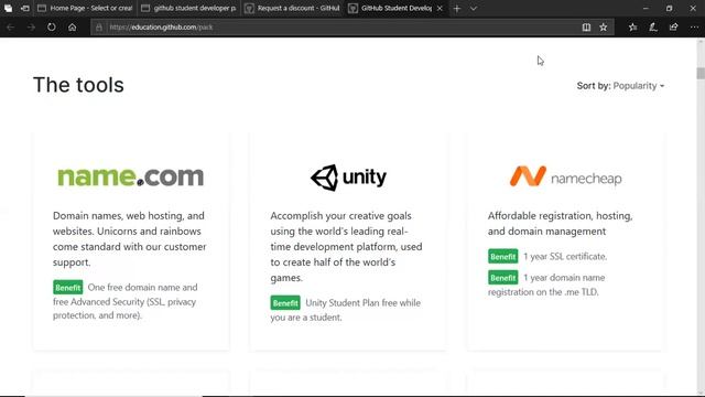 GitHub student developer pack, Free domain name, SSL, web hosting, courses, PRO accounts, benefits смотреть онлайн