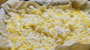 Ачма с сыром и творогом