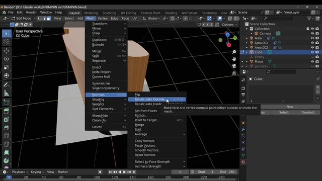 Blender Make a Pumpkin Face - Easiest Ever! смотреть онлайн