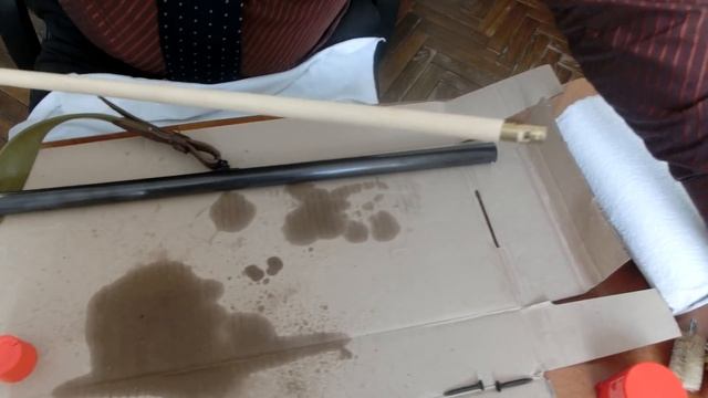 Первая чистка ружья ИЖ-18ММ смотреть онлайн