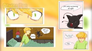 Новый комикс Леди Баг и Супер Кот - Часть 5 - Кошмар Адриана