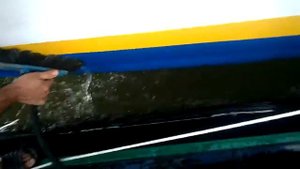 Подъемник для катера  или как бороться с обрастанием