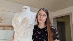 Пошив свадебного платья/Процесс пошива платья/ Влог