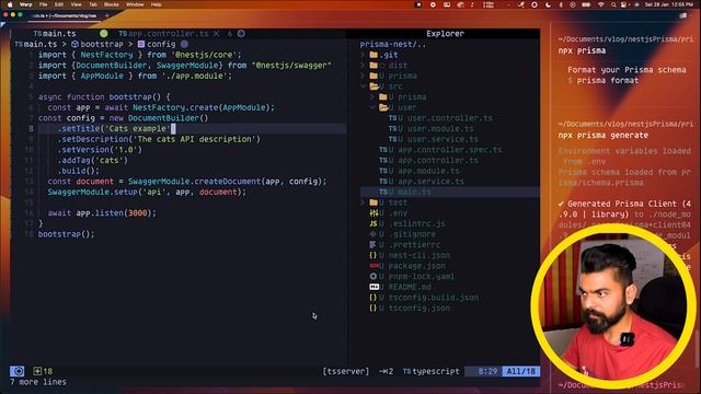 NestJS, Prisma, Mysql, Swagger Implementation || CODEASLIFE