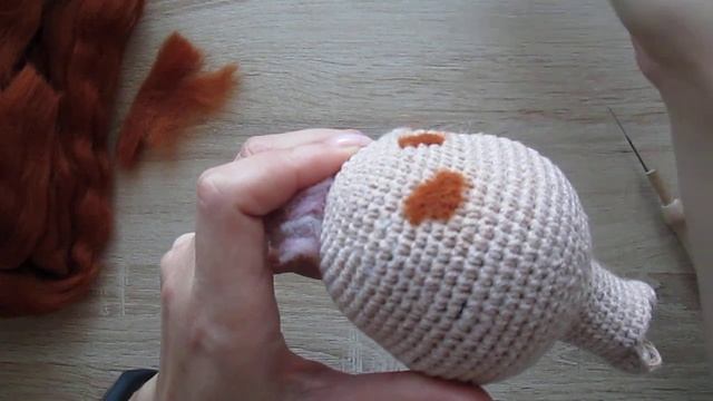 Как привалять пятнышки жирафу амигуруми смотреть онлайн