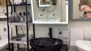 ЛЕРУА МЕРЛЕН . Обзор мебели для ванных комнат  ?. Новинки мебели больших и Маленьких в Leroy Merlin