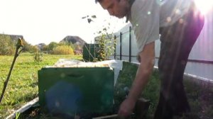 Окуривание пчёл бипином без дым пушки