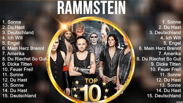 Rammstein Greatest Hits ~ Top 100 Artists To Listen in 2022 & 2023 смотреть онлайн