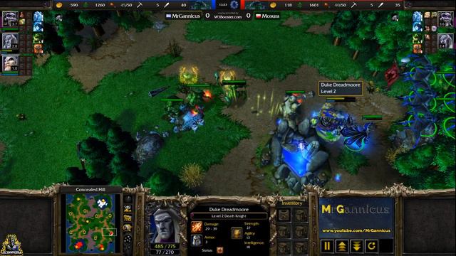 MrGannicus vs Mosura | High LEVEL UNDEAD MIRROR | W3Champions W3C | Warcraft III REFORGED |