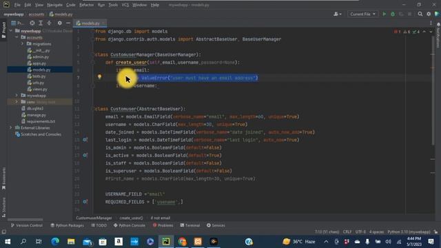 Python django tutorial - How to Create Custom User Model in Django. смотреть онлайн