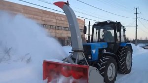 Снегоочиститель СШР–2,0ПГ передняя навеска на МТЗ82